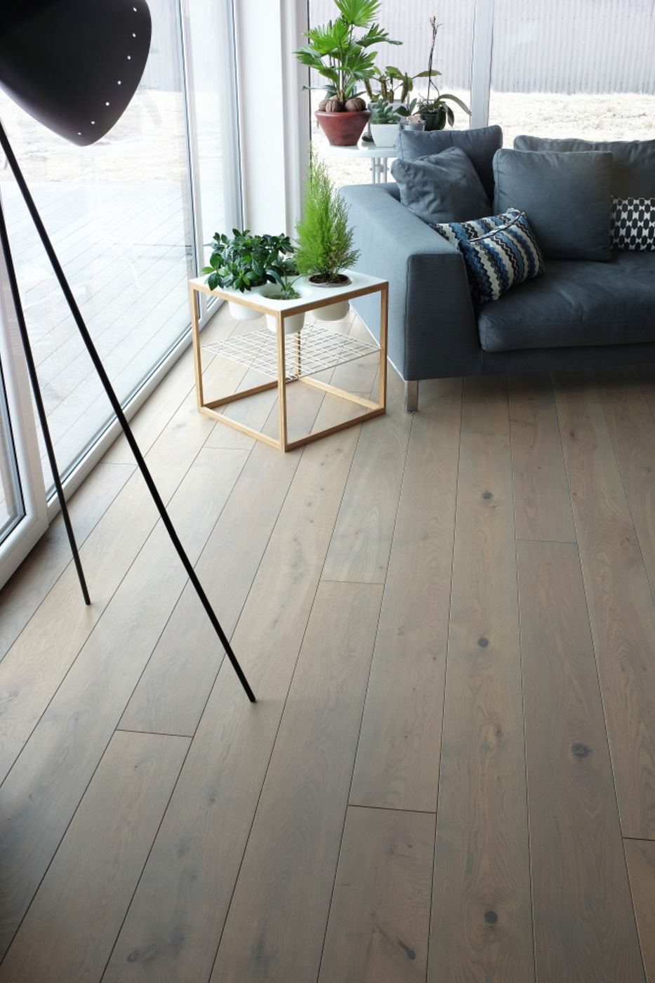 Heltre Lamellplank Wilbergs - Eik Silver Fogs 16x250x1400-2900mm