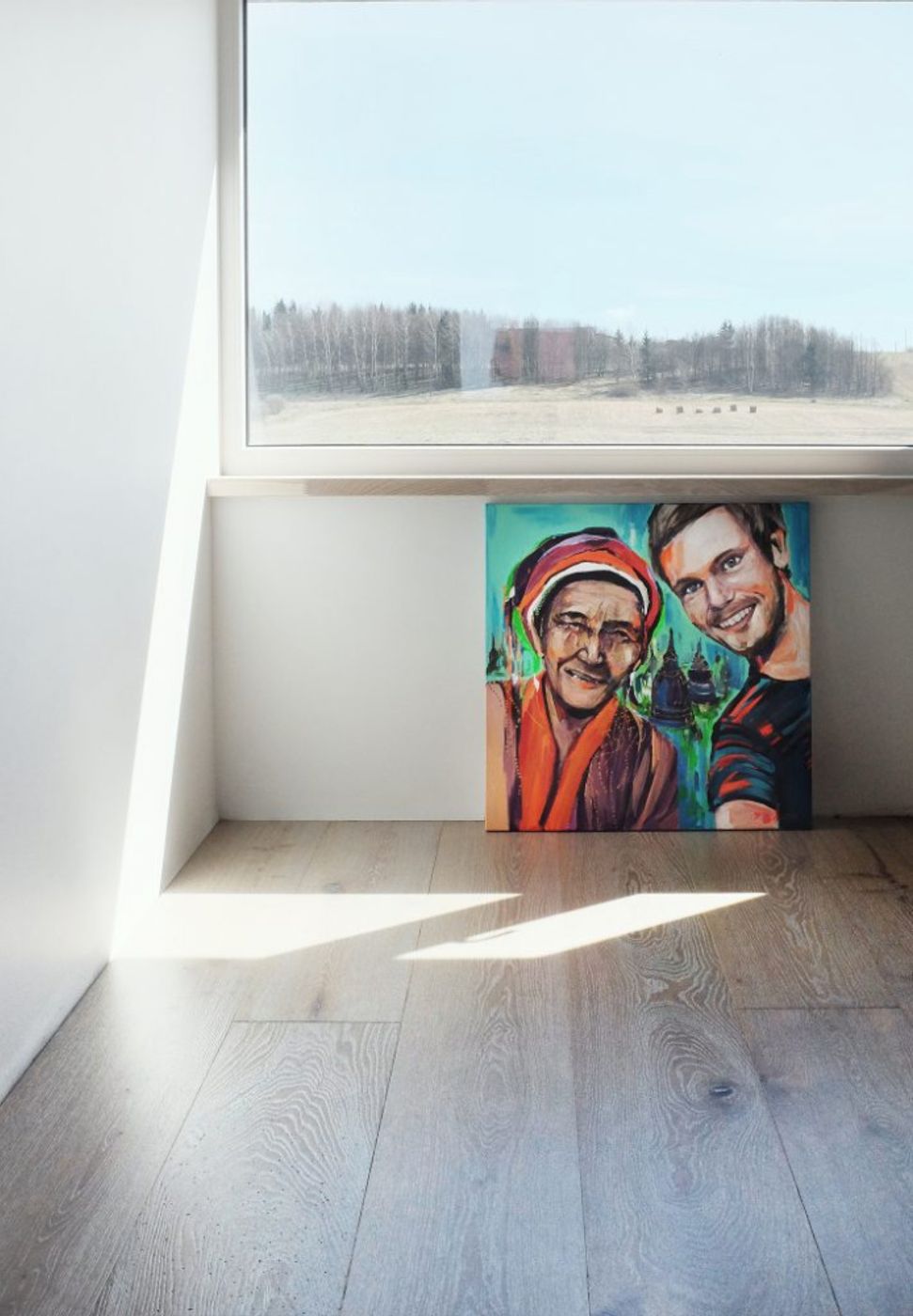 Heltre Lamellplank Wilbergs - Eik Midnight Moon 16x190x1400-2900mm