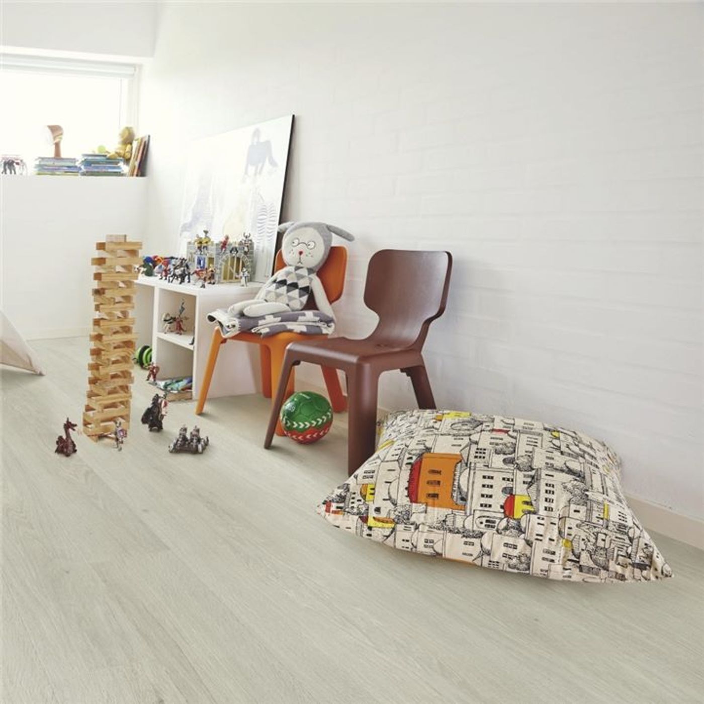 Vinylgulv Pergo Lysefjord Pad Pro Grey Washed Oak