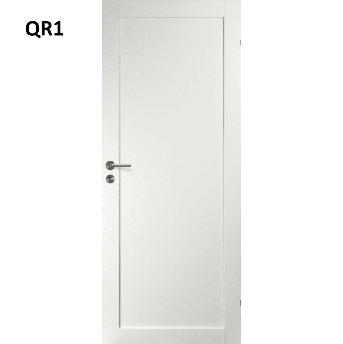 Innerdør uten karm 82.5x194 QR1 Bomull