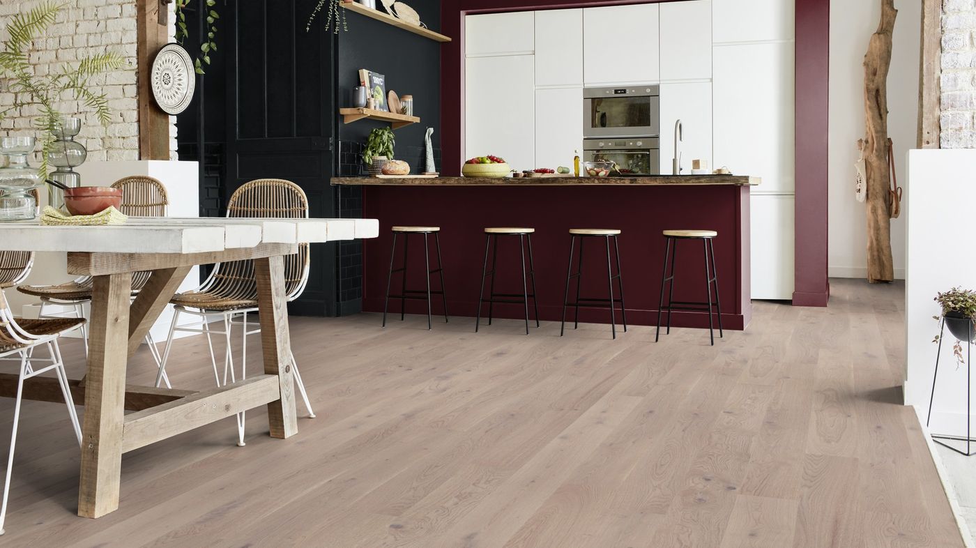 Parkett Tarkett Grace - Eik Grey Chiffon 1-stav