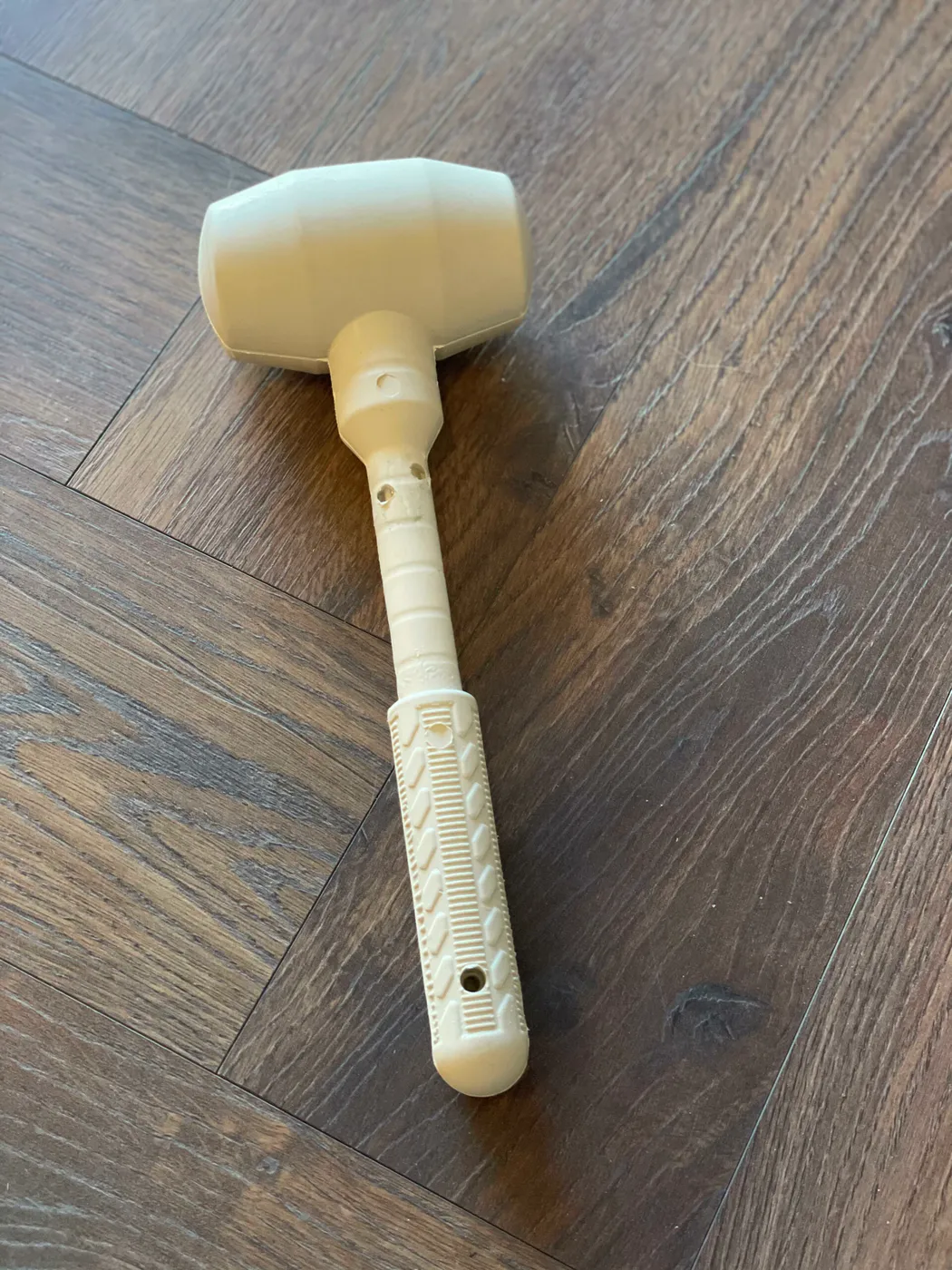Gummihammer - Hvit - 500gr