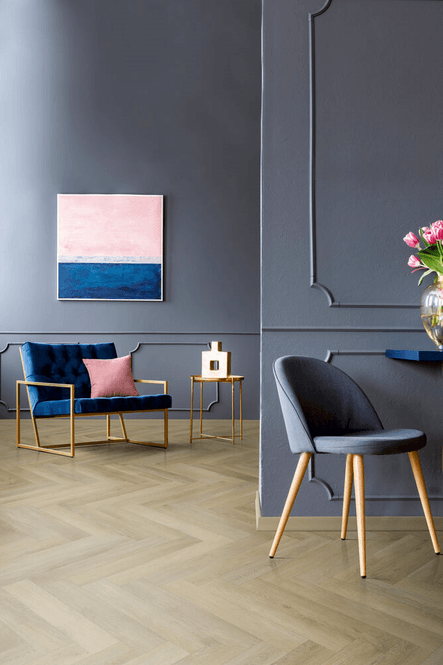 Hovedbilde Vinylgulv Aspecta Isocore Herringbone Como Oak