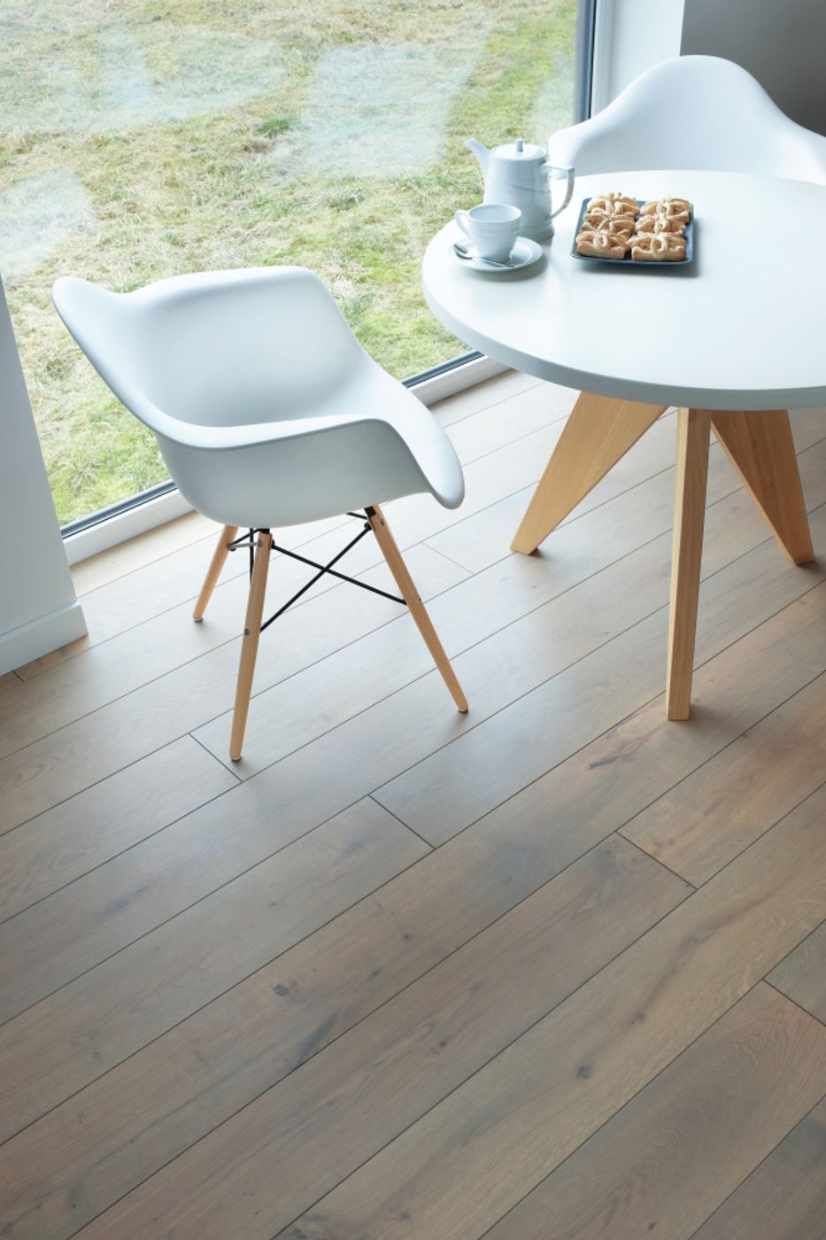 Heltre Lamellplank Wilbergs - Eik Silver Fogs 16x190x1400-2900mm