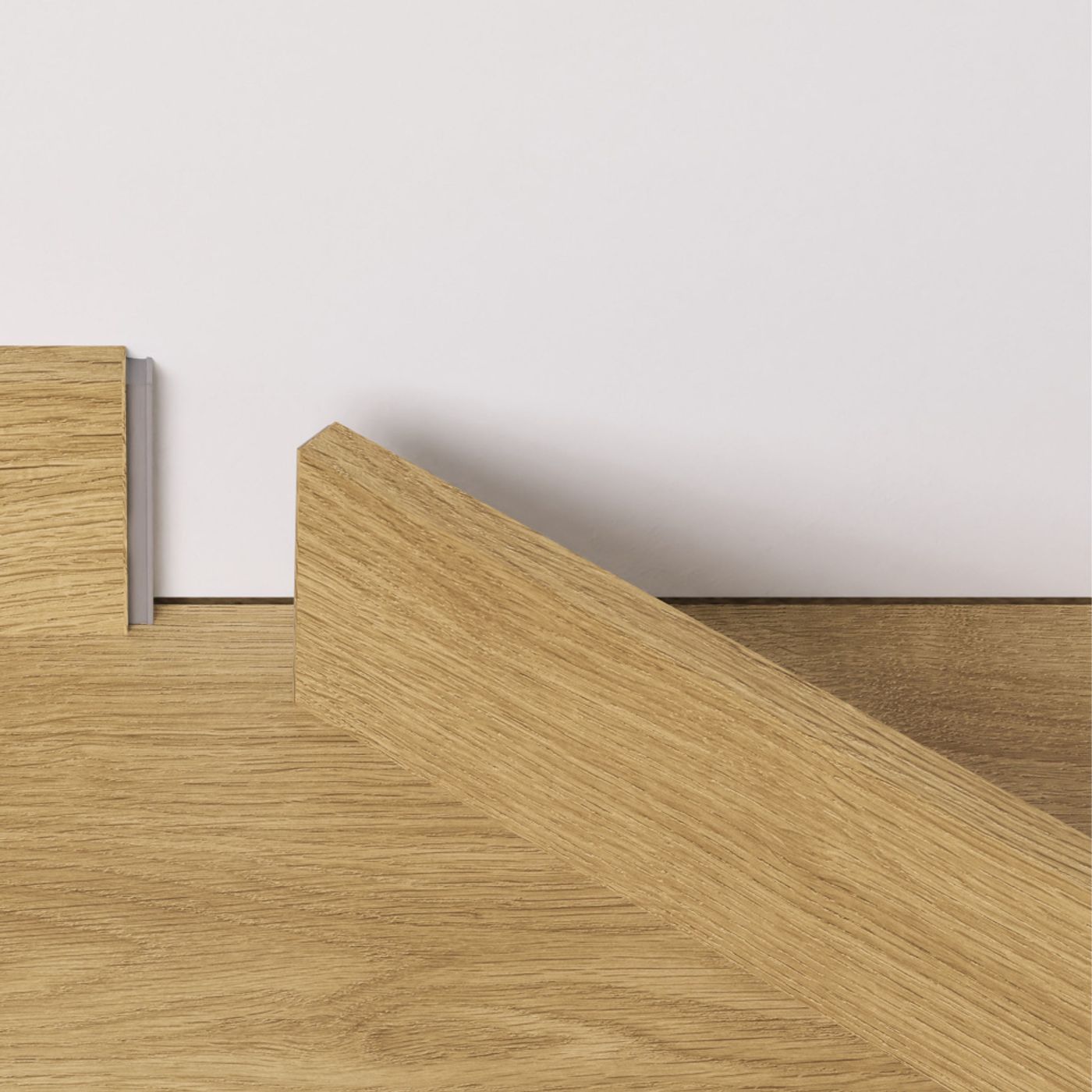 PERGO Pakke med Fotlist til Vinyl Glomma 6pk 70mm (Flere Varianter)