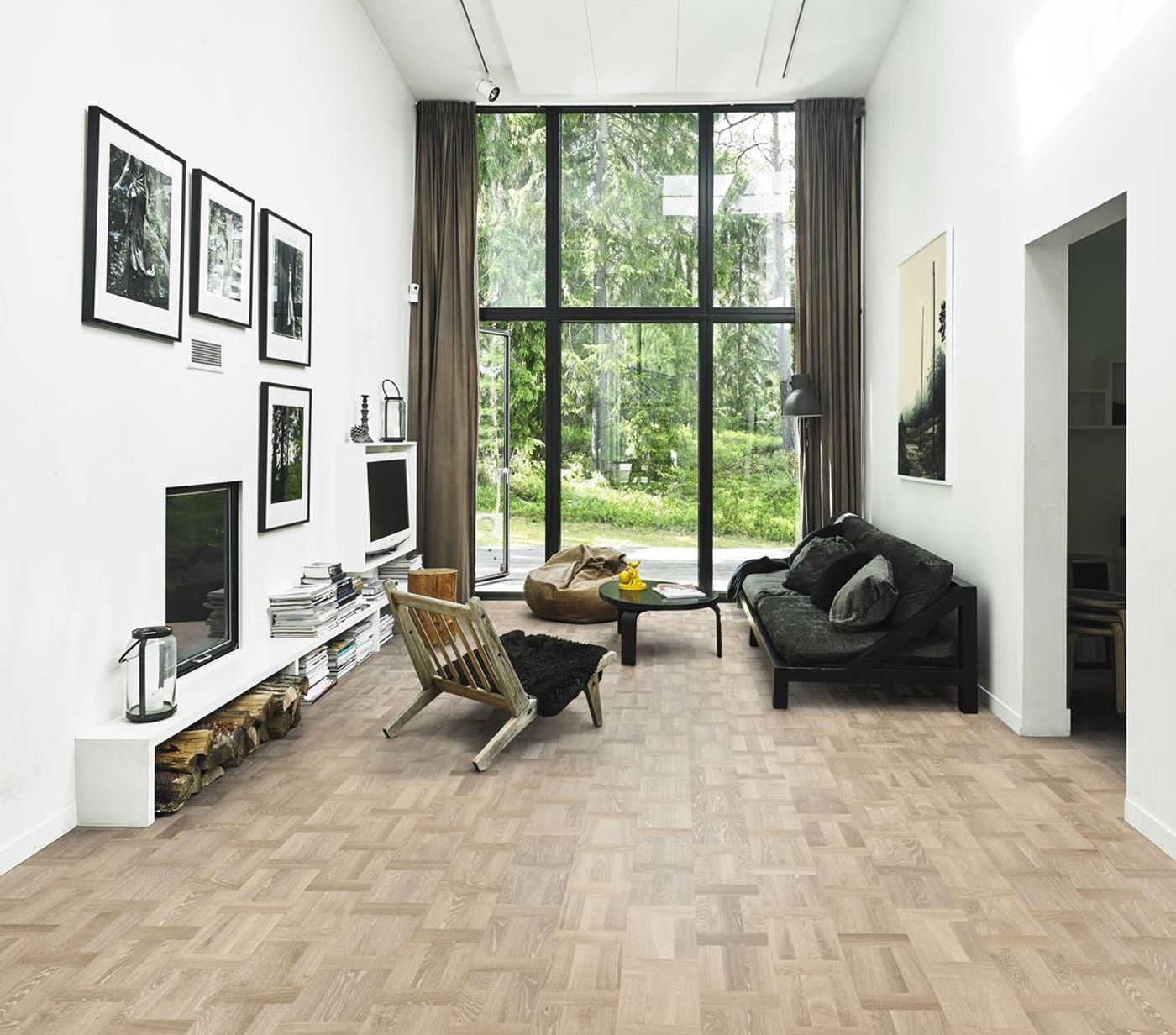 Parkett Kährs Mønstergulv Eik Palazzo Bianco